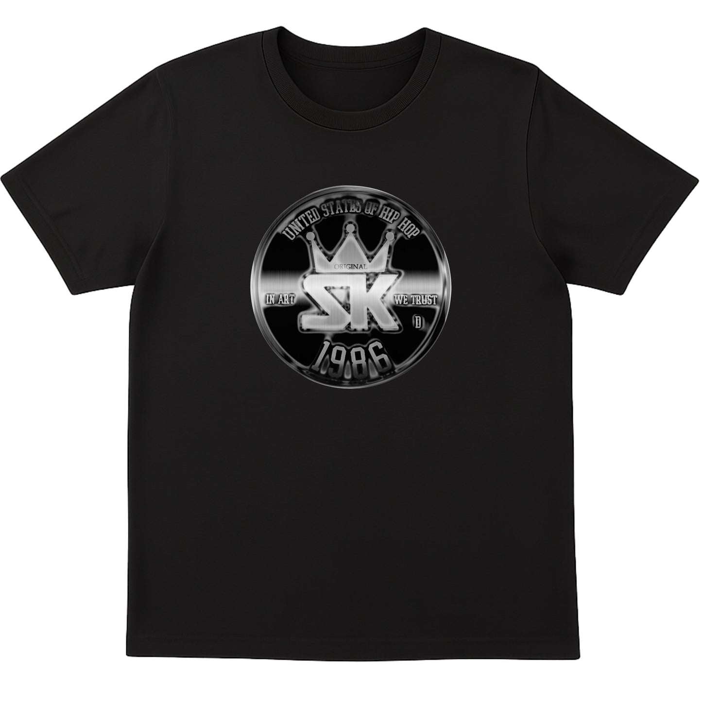 SK United States Of Hip Hop Coin T-Shirt